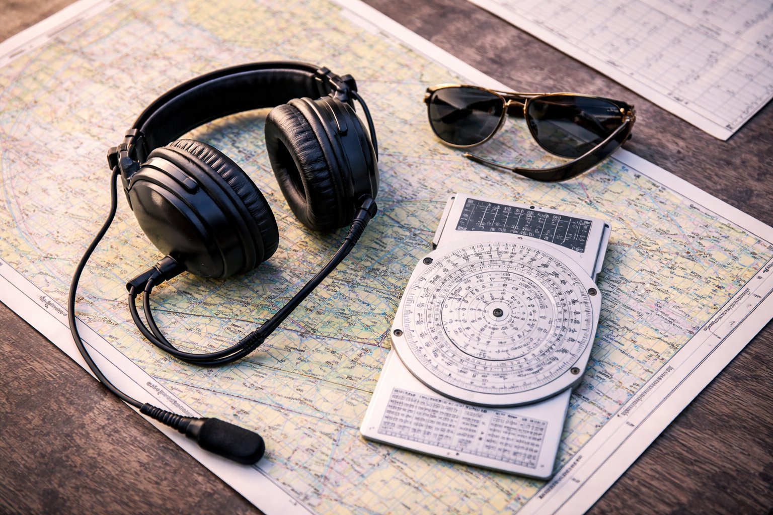 Glass cockpit GA aircraft — typical of modern flight training